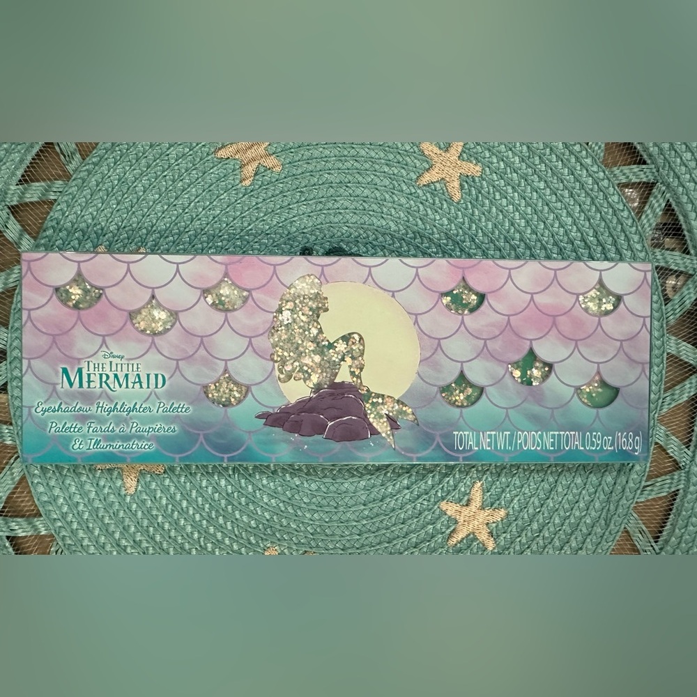 Disney The Little Mermaid Eyeshadow Highlighter Palette
